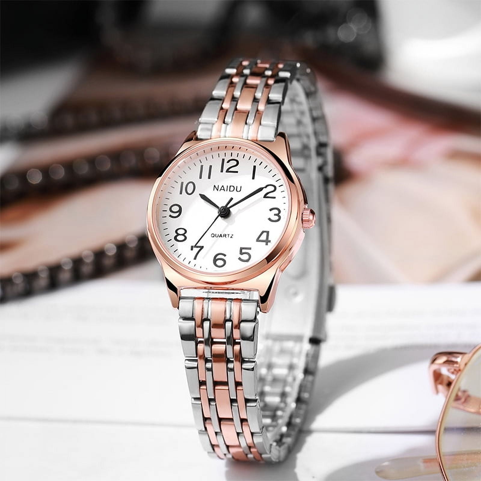 Stainless Steel Wrist Watch Vintage TCM Stainless Steel Quartz