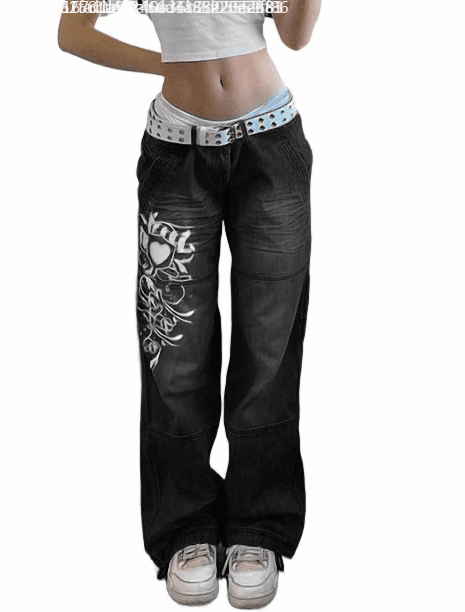 Jeans Baggy Vintage High Waist para Mujer con Denim Mexico Ubuy