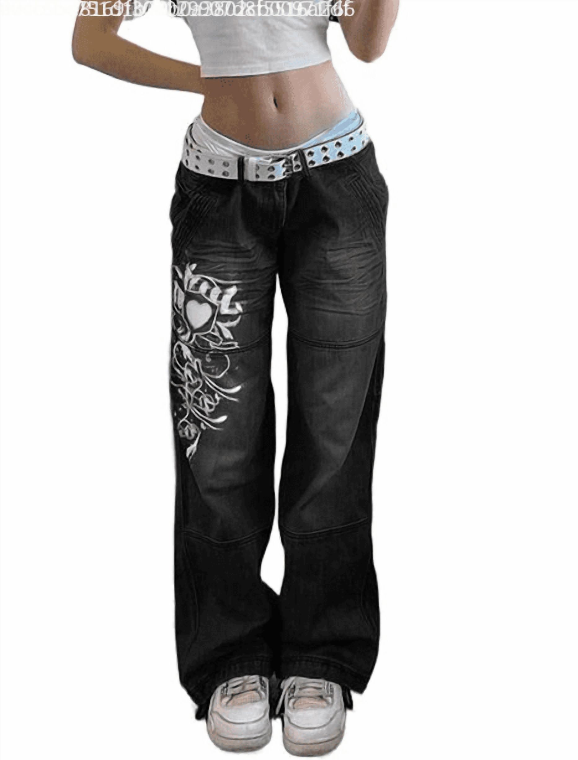 Vintage Distressed High Waisted Women's Baggy Jeans Argentina Ubuy