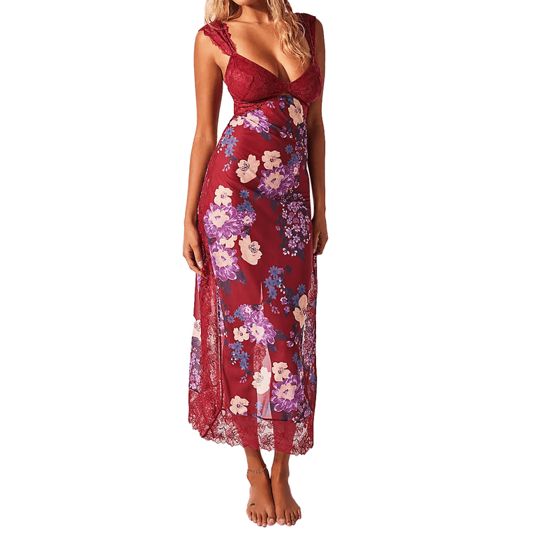 Bohemian Print Patchwork With Belt V Neck Printed Dress Dresses Bohemian Print Patchwork With Belt V Neck Printed Dress Dresses