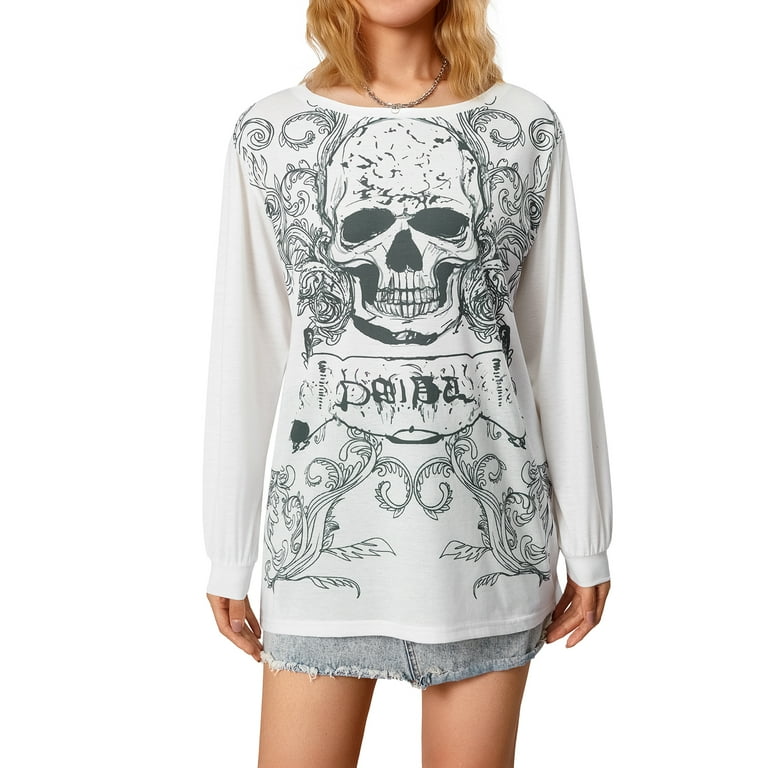 Women Y2K Grunge Fairy Tops Fashion Halloween Long Sleeve