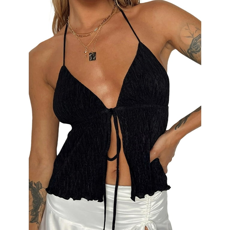 Halter spaghetti top online