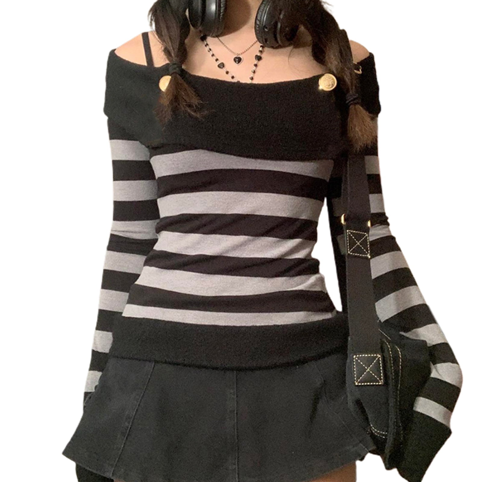 sexy diy clothes 90s Grunge Fashion Female Halter Crop Top Womens... From Dou02, $7.29 main image 0
