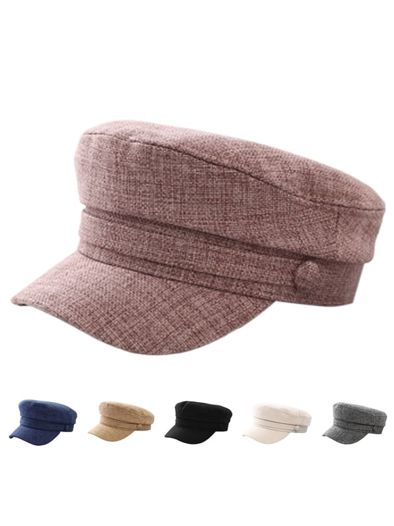 Women Yacht Sailor Hat Newsboy Cabbie Baker Boy Peaked Beret Cap