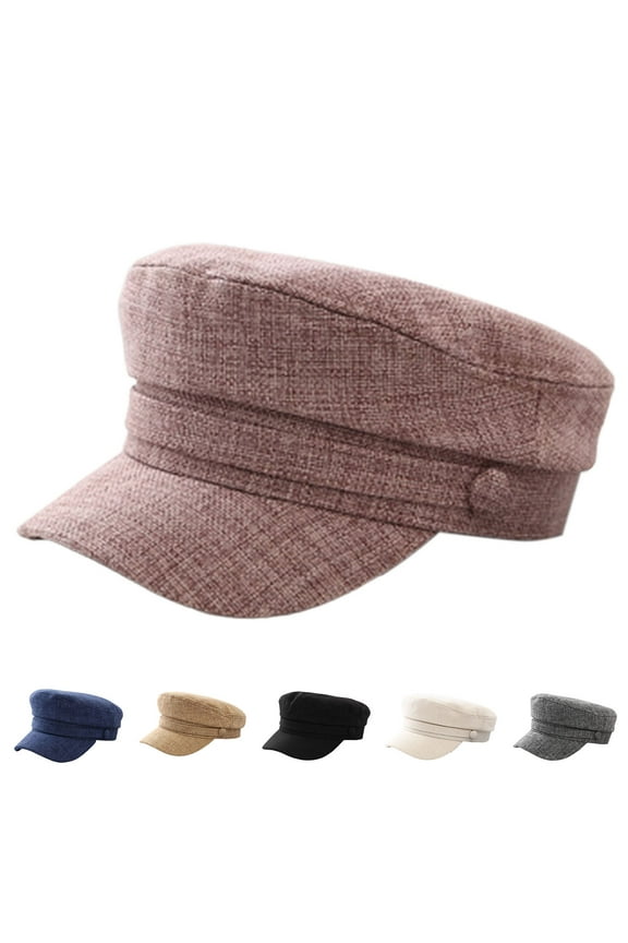 Women Yacht Sailor Hat Newsboy Cabbie Baker Boy Peaked Beret Cap