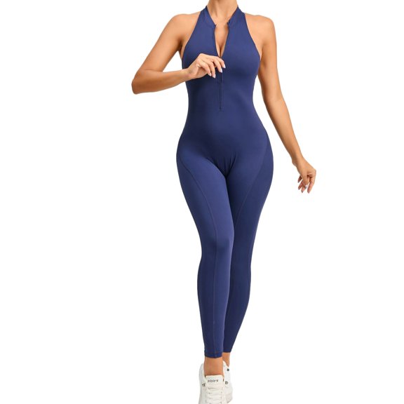 Women Yoga Jumpsuits Workout Sport Jumpsuits Women Activewear Women Sports Bodysuits & Jumpsuits Women Sports Jumpsuits Crisscross Backless Sports Romper Bodysuit Juniors Sexy Jean Rompers for Women