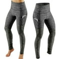 thumbnail image 1 of Women Yoga Leggings Polyester Spandex High Waisted Workout Fitness Pants, 1 of 3