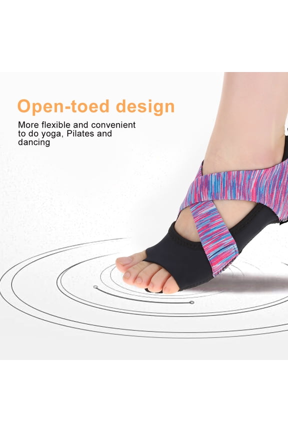 Women Yoga NOn slip Pilates Barre Soft Wrap Dance Training Shoes, Pilates Shoes, Soft Wrap Shoes