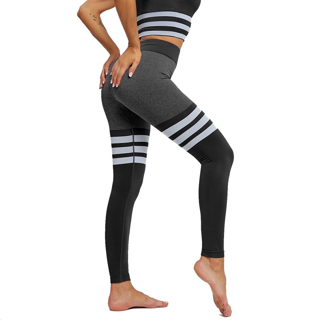 Women Yoga Pants Breathable High Waist Stretchy Yoga Leggings Gym Leggings  