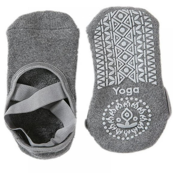 Women Yoga Socks Anti Slip Bandage Sports Ladies Girls Ballet Socks Dance Sock Slippers