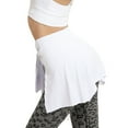 thumbnail image 1 of Women Yoga Sport Wrap Skirt Solid Color Tie Up Athletic Workout Cover Up Skirts, 1 of 9