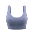thumbnail image 1 of Women Yoga Sports Tank Top Shockproof Athletic Crop Top Wirefree Comfort Padded Fitness Running Bra, 1 of 11