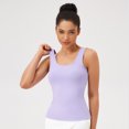 thumbnail image 1 of Women Yoga Tank Tops Quick Dry Breathable Sleeveless Sports Fitness Running Tops, 1 of 3