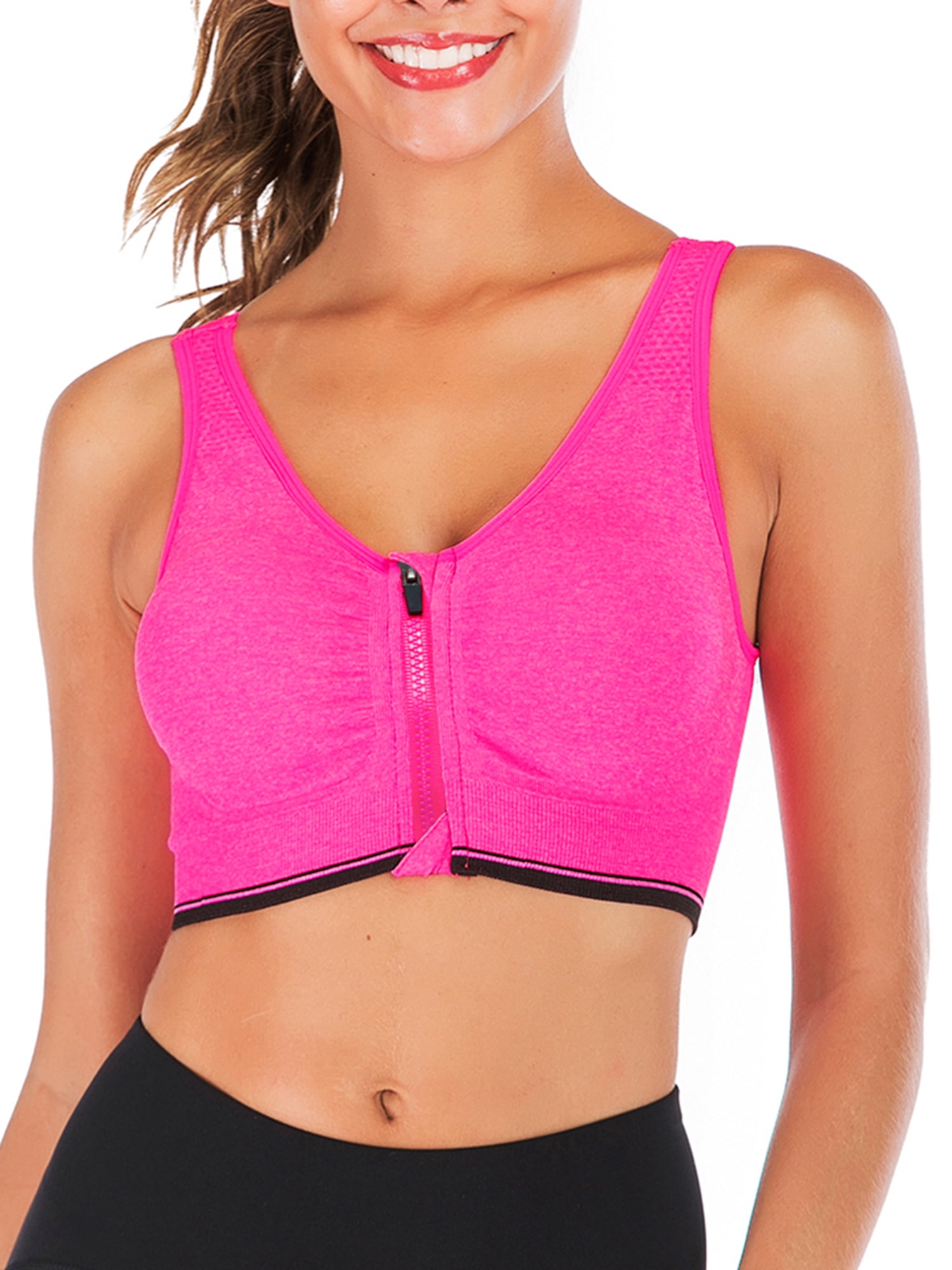 Freedom Seamless Racerback Yoga Sports Bra For Women Wirefree