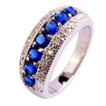 thumbnail image 1 of Women Zircon Inlaid Ring Alloy Electroplated Fashion Jewelry For Party Anniversary Gift Daily Wear Trendy Look, 1 of 7