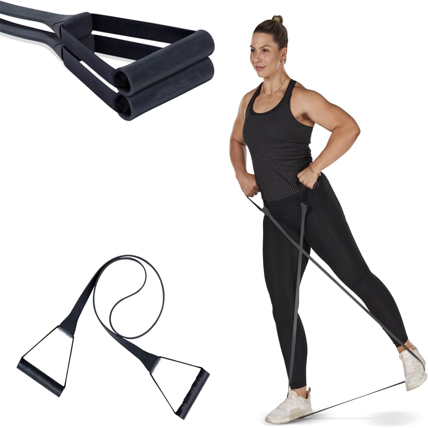 Women and Men, Resistance Bands for Working Out, Stretch Bands for Exercise at Home