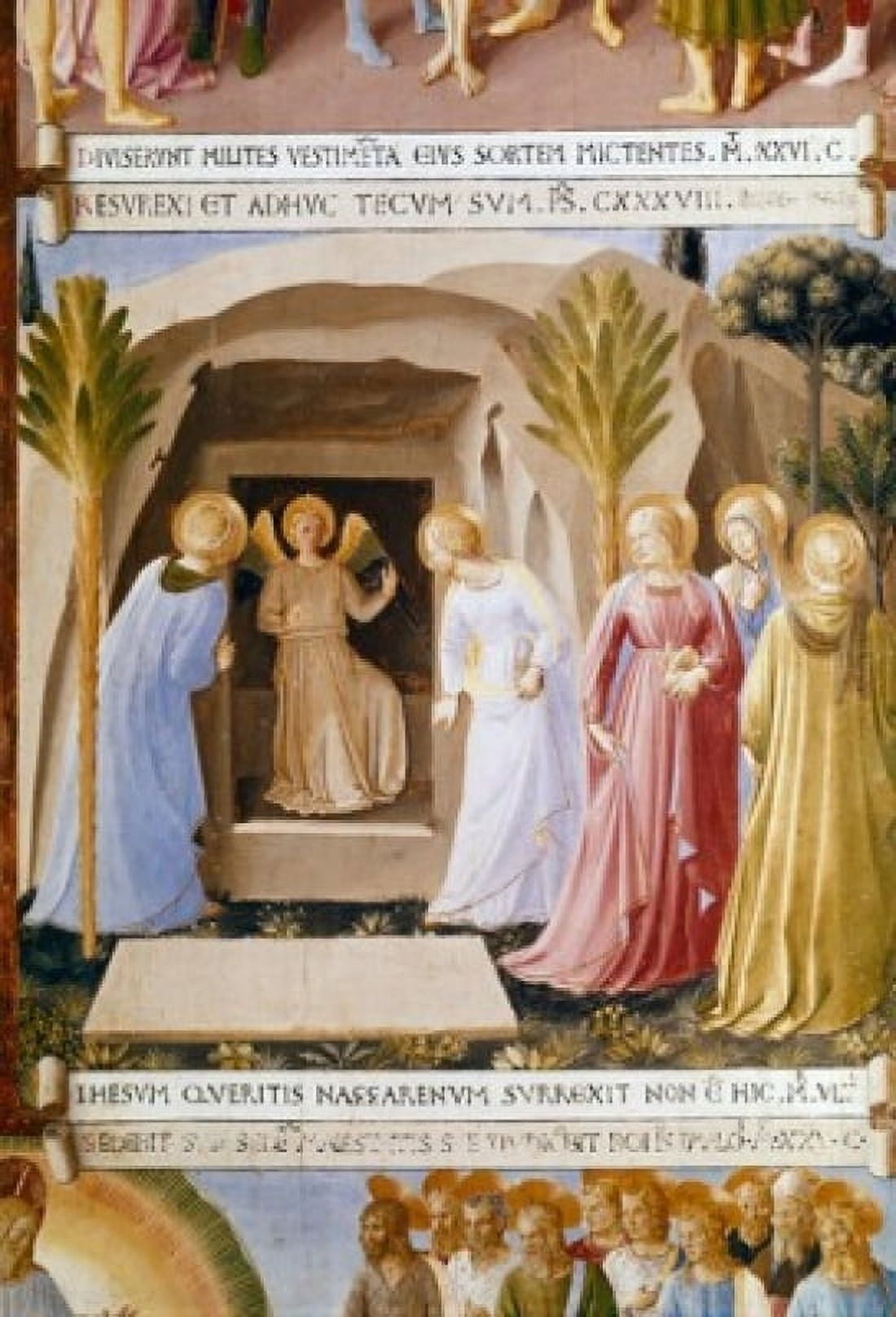 Women at Sepulchre by Fra Angelico 1387-1455 Italy Florence Museo di San Marco Canvas Art - Fra Angelico (24 x 36)