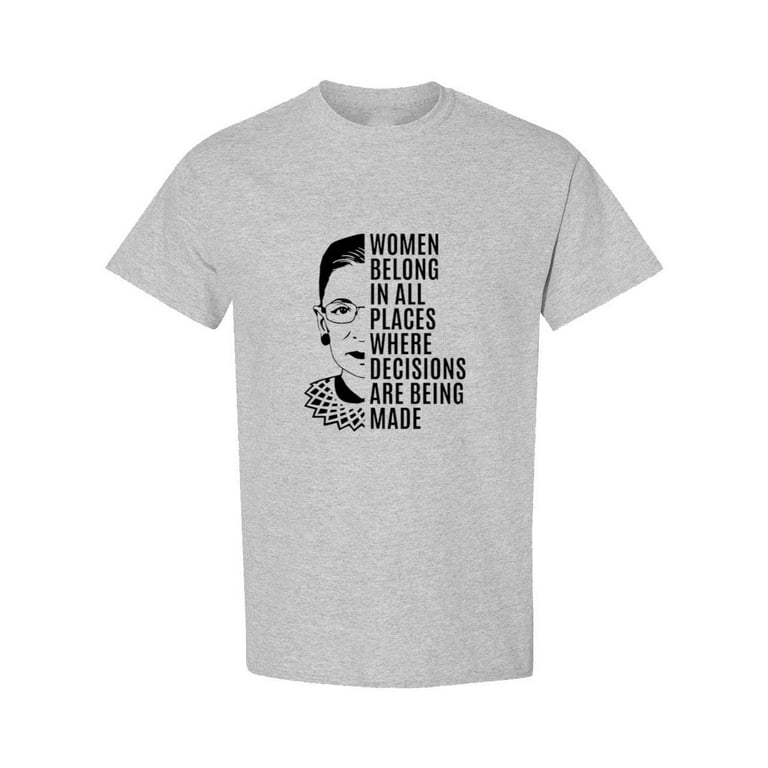 Women Belong In All Places Vintage Notorious Rbg T Shirt Women Belong In All Places Vintage Notorious Rbg T Shirt