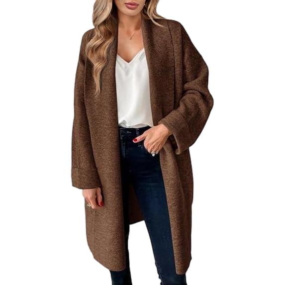 Women casual cardigan sweater front open casual knitted cardigan jacket