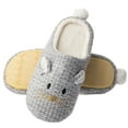 thumbnail image 1 of Women cute Animal Slippers For Women Plush memory Foam House Slipers Winter Indoor Home Shoals Warm Slides For Women No Slip Slides For Woman Ladies, 1 of 7