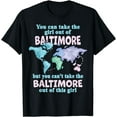 thumbnail image 1 of Women from Baltimore - Girl From Baltimore Maryland T-Shirt, 1 of 4