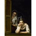 thumbnail image 1 of Women from Galicia at the Window, 16551660, Figurative Unframed Giclee Print Wall Art by Bartolome Esteban Murillo Sold by ArtCom, 1 of 4
