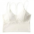 thumbnail image 1 of Women ice silk ultra-thin Sheer Vest Sexy wrapped Chest Tank Top Racerback, 1 of 6