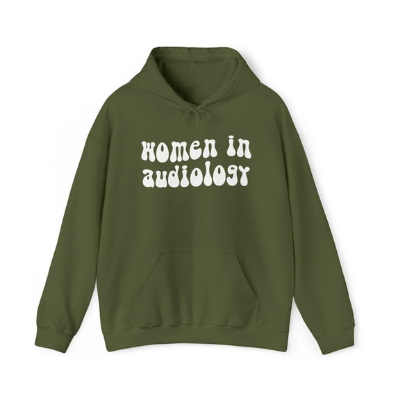 Women in Audiology Audiologist Graduation Hoodie, Gifts, Hooded Sweatshirt