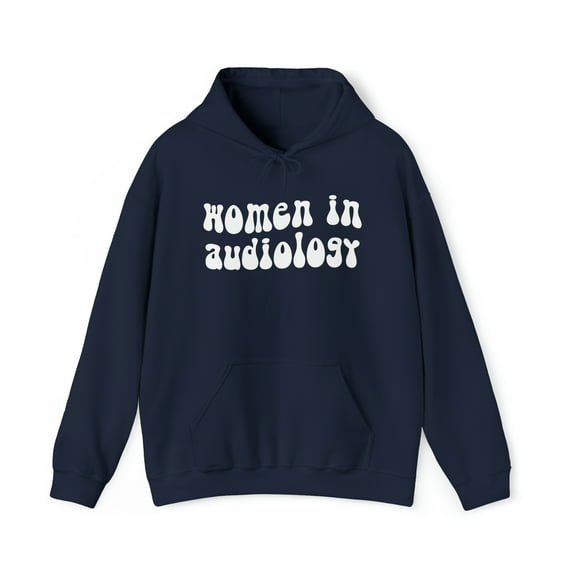 Women in Audiology Audiologist Graduation Hoodie, Gifts, Hooded Sweatshirt