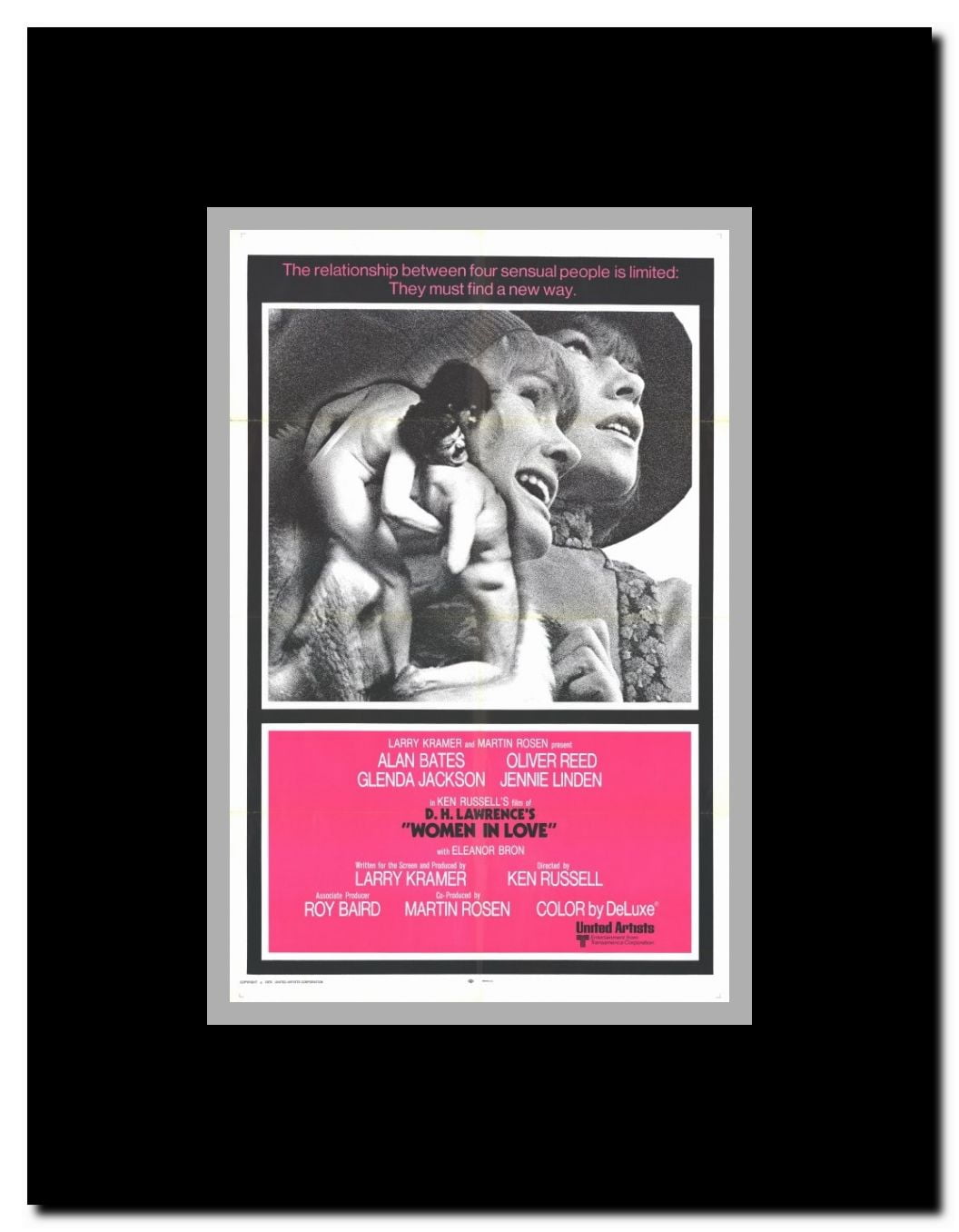 Women in Love Framed Movie Poster