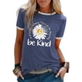 thumbnail image 1 of Women in a World Where You can Be Anything Be Kind T-Shirt Kindness Shirt, 1 of 2