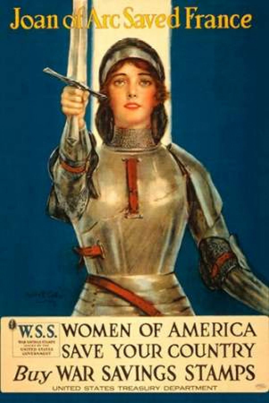 Women of America Save Your Country Canvas Art - Coffin (12 x 18)