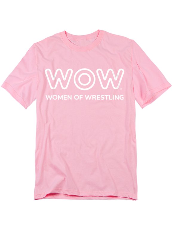 T-Shirt Single Color Logo Unisex Graphic Tee For Men & Women Pink 