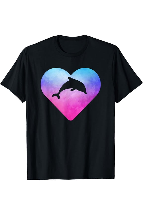 Women or Girls Dolphin T-Shirt