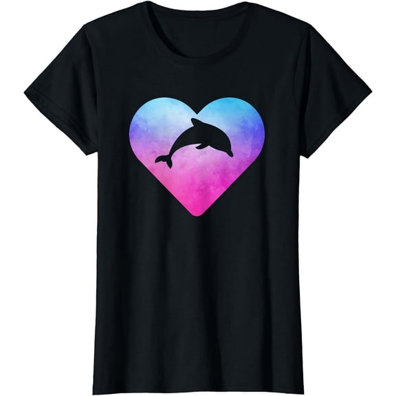Women or Girls Dolphin T-Shirt