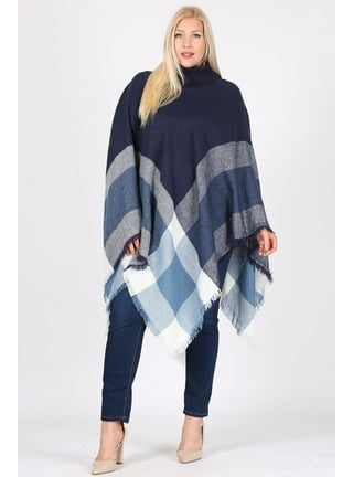 Plus size ponchos and wraps discount