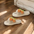 thumbnail image 1 of Women ry Slippers Faux Slippers Open Toe Indoor Outdoor with Rubber Sole Fuzzy Cozy for Ladies Fashion Slippers House Slippers 40, 1 of 8