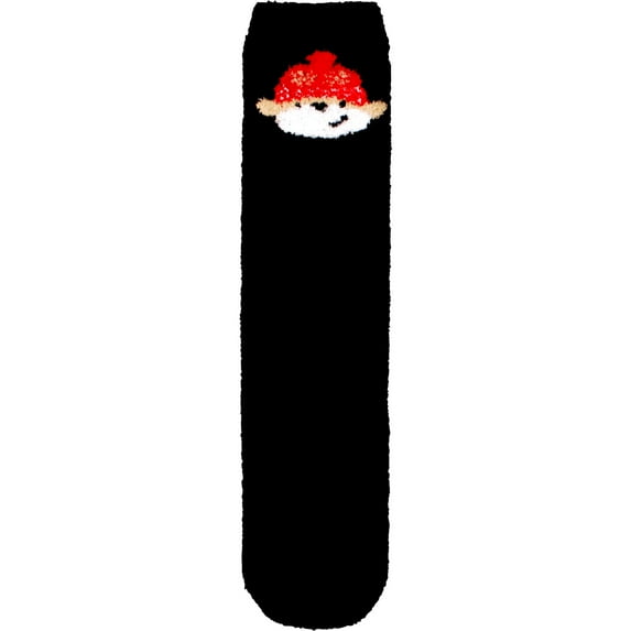 Women's 1 Pair Super Soft Cute Fuzzy Cozy Warm Christmas Xmas Indoor Outdoor Cabin Crew Home Socks, Monkey