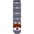 thumbnail image 1 of Women's 1 Pair Super Soft Cute Fuzzy Cozy Warm Christmas Xmas Indoor Outdoor Cabin Crew Home Socks, Reindeer, 1 of 7