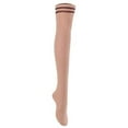 thumbnail image 1 of Women's 1 Pair Thigh High Socks Over the Knee High Leg Wamers Girls Winter Warm Crochet Socks, 1 of 1