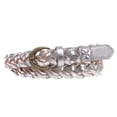 thumbnail image 1 of Women's 1" Skinny Narrow Braided Woven Non-Leather Vintage Belt, 1 of 2