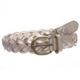 thumbnail image 1 of Women's 1" Skinny Narrow Braided Woven Non-Leather Vintage Belt, 1 of 3