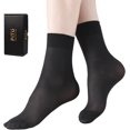 thumbnail image 1 of Women's 10-24 Pairs (in Gift Box) Ankle High Sheer Nylon Socks Soft Tight Hosiery with Reinforced Toe, 1 of 18