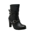 thumbnail image 1 of Women's 10" Three Buckle Boot Black, 1 of 4