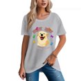 thumbnail image 1 of Women's 100% Cotton Golden Retriever Graphic Cozy T-Shirt, 1 of 17