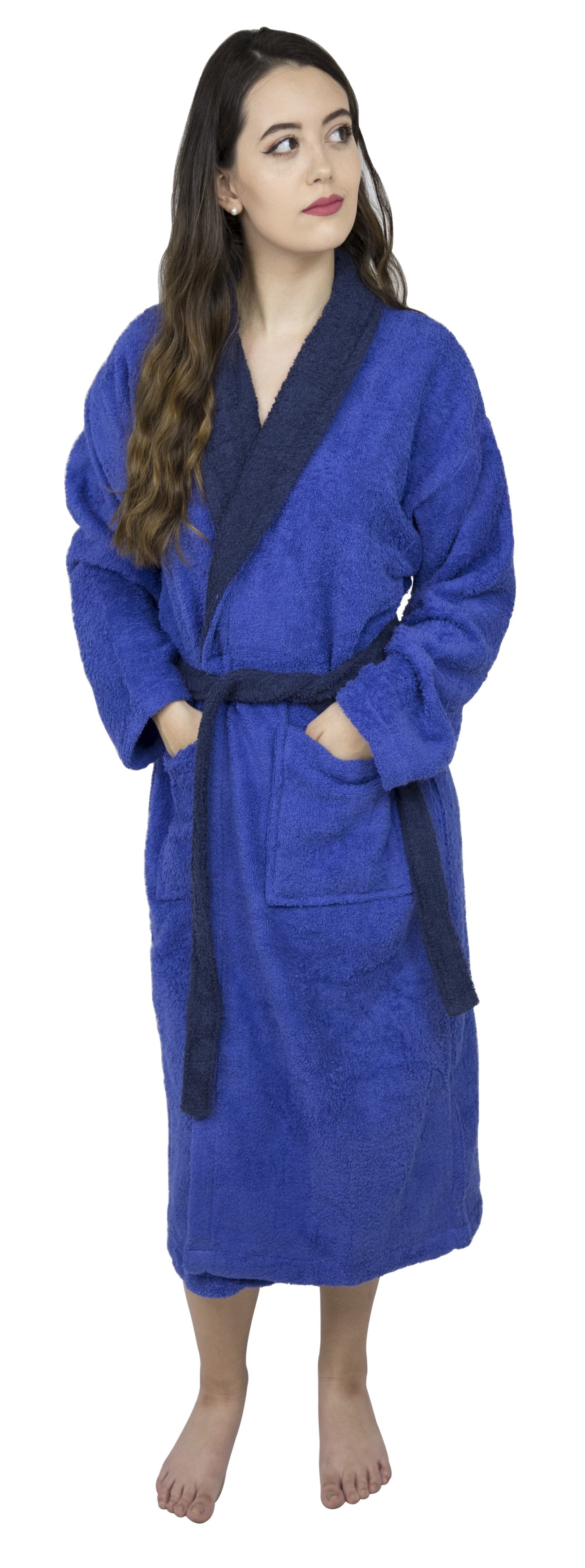 knee length dresses for ladies Gray Kimono Waffle Robe - Women's Bath Spa Robe main image 0
