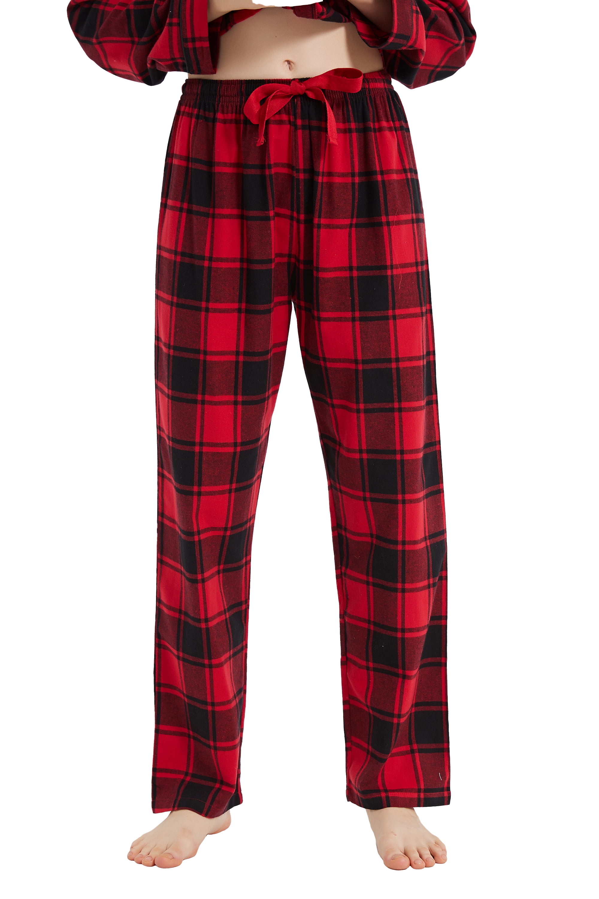 Kolipajam Women's 100 Cotton Flannel Pajama Pants Pjs with Pockets