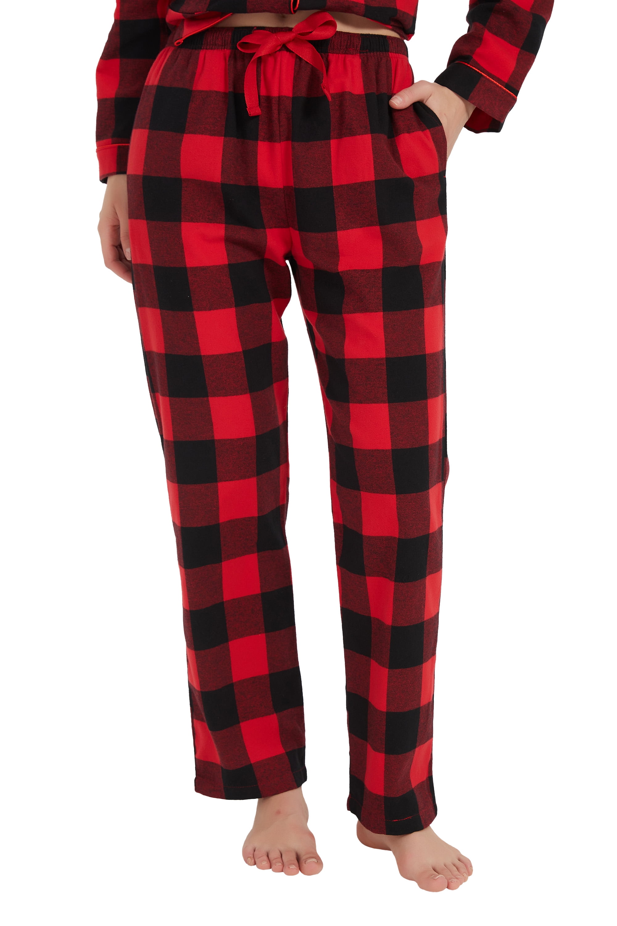 Women's 100 cotton Flannel Pajama Pants Cozy pajamas with Pockets