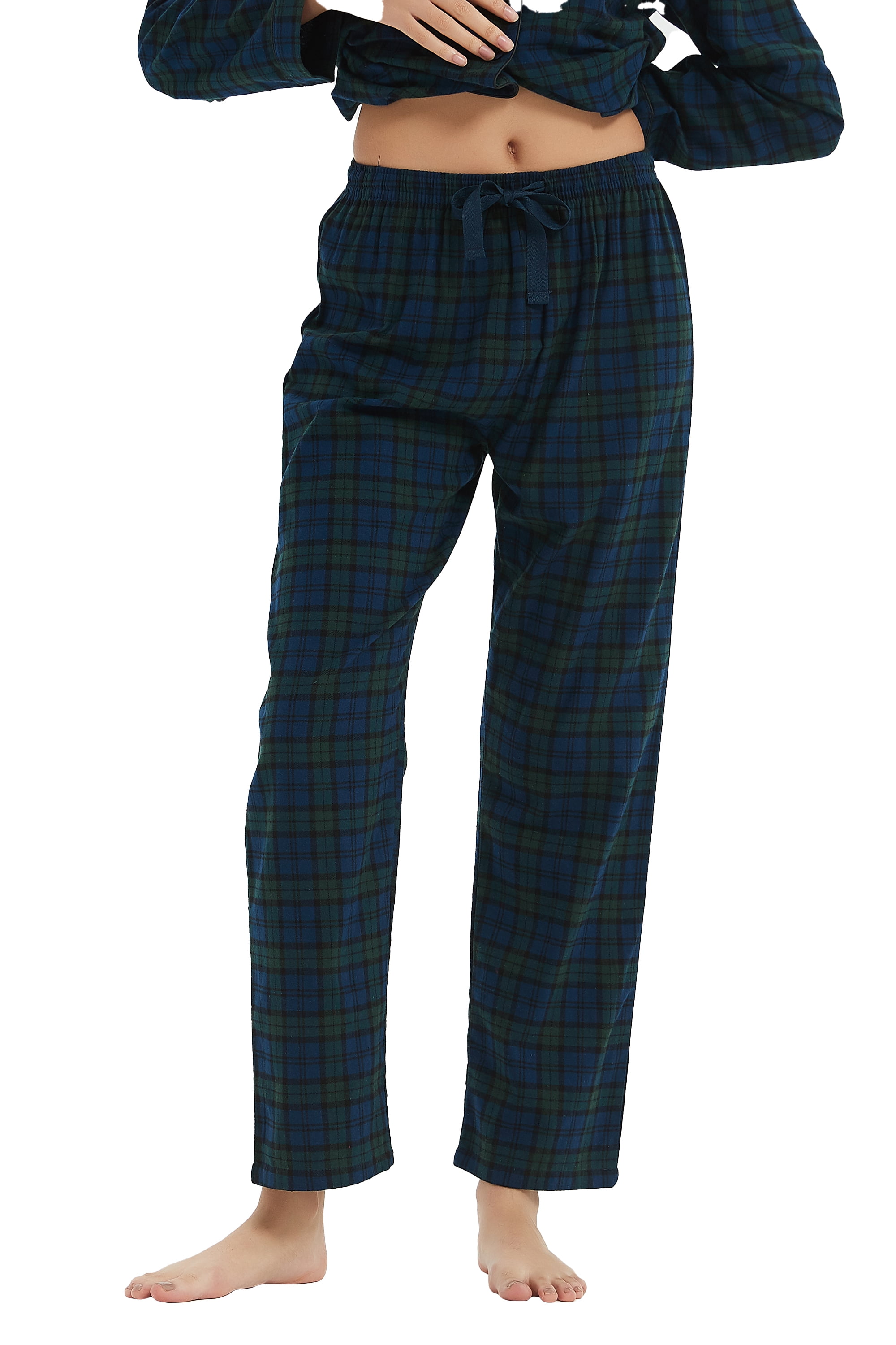 Women's 100 cotton Flannel Pajama Pants Cozy pajamas with Pockets