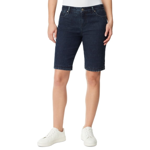 Women's 11" Mid-Rise Bermuda Shorts Singapore Wash 6